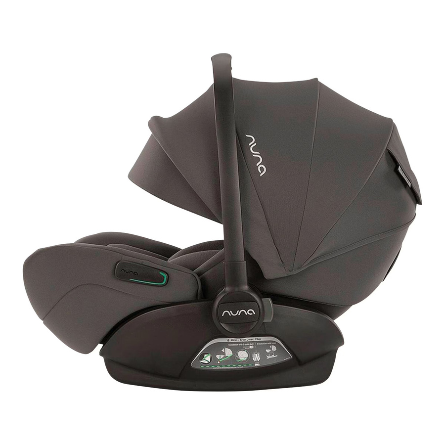 Nuna Babyschale ARRA flex (2025) in Grau mit Isofix, Drehsitz und i-Size Zertifizierung - Bild 2