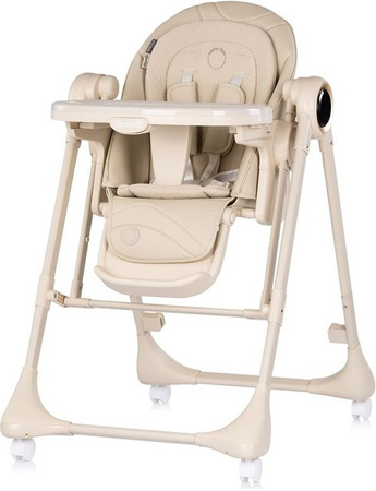 Chipolino Master Class 2 in 1 Elektrischer Hochstuhl und Babyschaukel mit Fernbedienung beige