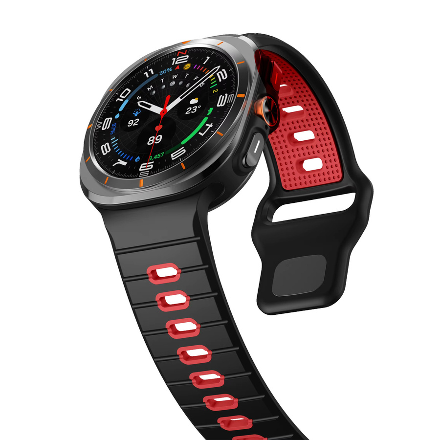 Samsung Silikonarmband, Galaxy Watch 7 Ultra, 47 mm, zweifarbig - Bild 4