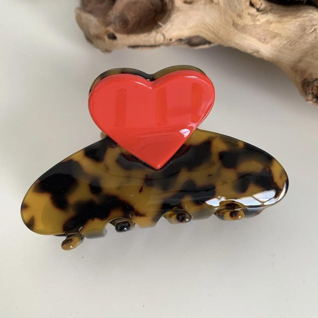 XYNN Haarspange Acetat, Mädchen, rot - Bild 1