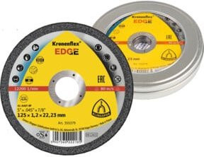Klingspor EDGE Trennscheibe Gelb Durchmesser: 125 mm, Dicke: 1,2 mm, Bohrung: 22,23 mm - Bild 1