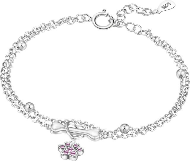 CYCUFF Armband, 925 Silber, Zirkonia, Damen - Bild 1