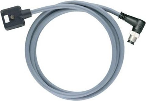 Weidmüller Ventilstecker SAIL-VSA-M12W-1.5U in Schwarz und Grau - Bild 1