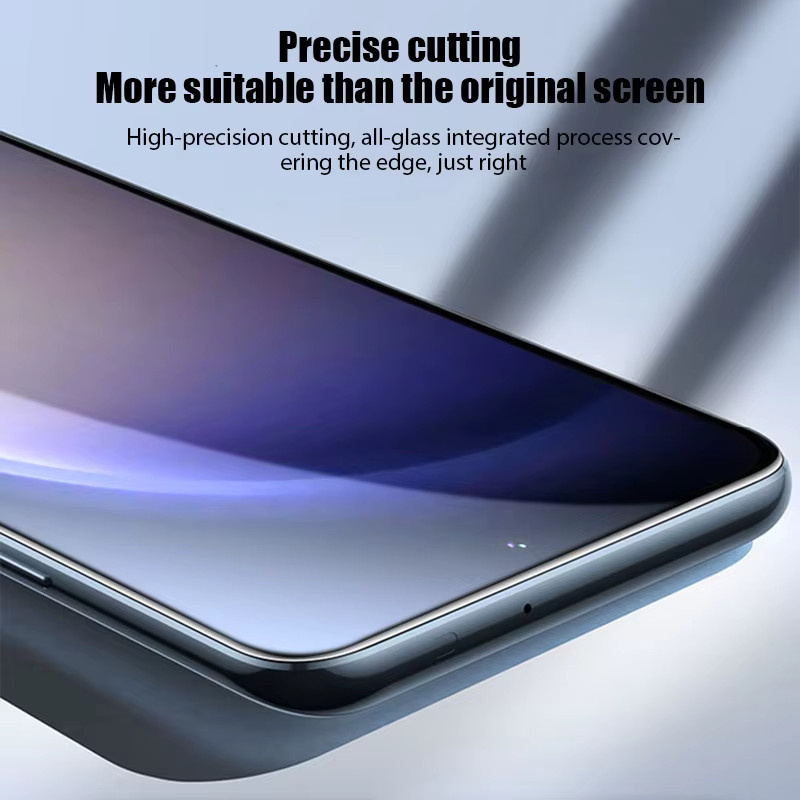5 Stück gehärtetes Glas Displayschutzfolie für Samsung Galaxy S24 Ultra S23 Plus A54 A14 A13 A53 A34 A33 A52 5G A32 A22 S21 in Transparent - Bild 3