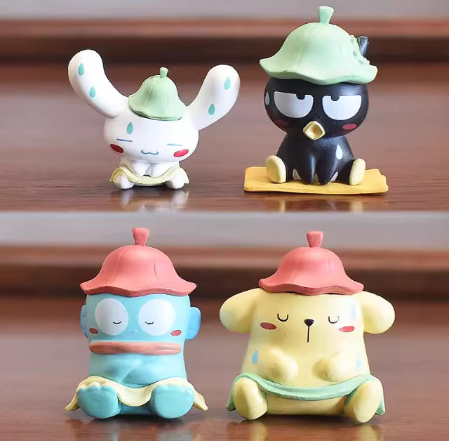 Sanrio Yuguigou Steam Sauna Serie Blind Box, Einzelfigur, Bunt / Mehrfarbig - Bild 2