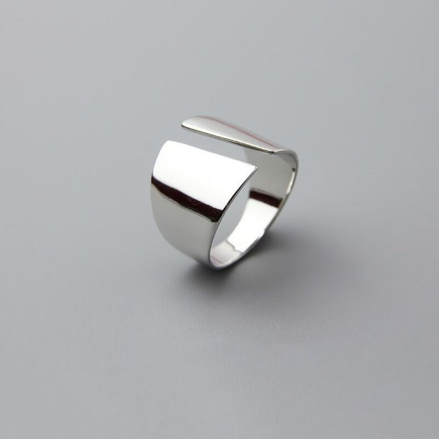 GaGa-Duck Ring 925 Silber, Geometrisch - Bild 1