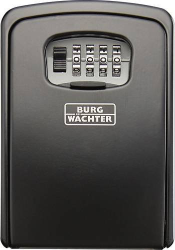 Burg-Wächter Schlüsseltresor Key Safe 40 SB Zahlenschloss Schwarz aus Zinkdruckguss mit 0,83 l Fassungsvermögen - Bild 1