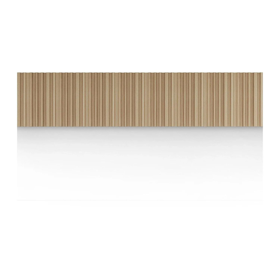 Wandplatte Vente-unique Tatiana in Beige und Braun, Rechteckiges Format, Breite: 128 cm - Bild 2