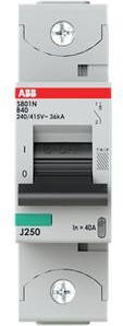 ABB S801N-B40 Leitungsschutzschalter 40A 230V Grau - Bild 1