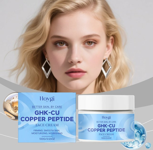 Hoygi Kupferpeptid-Creme, Gesicht und Körper, mit Peptiden - Bild 1