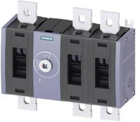Siemens Lasttrennschalter 3polig 630A 8 Schließer 8 Öffner 690 V/AC grau 3KD46300QE200 - Bild 1