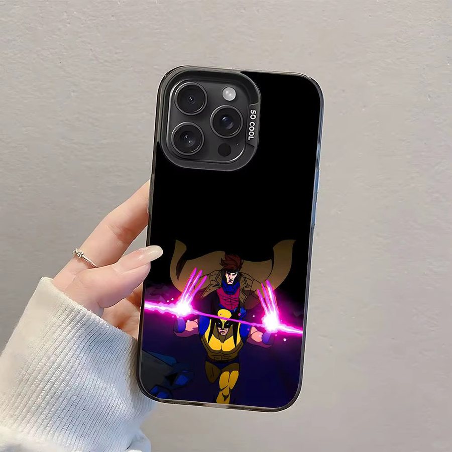 G-Gambit Stoßfeste Handyhülle in Silber und Multicolour für iPhone 11 bis iPhone 17 Pro Max und Plus - Bild 2