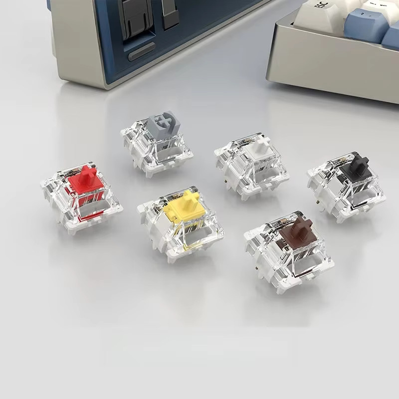 Gateron Pro 3.0 V3 mechanische Tastaturschalter 3pin RGB Linear und Tactile in verschiedenen Farben vorgeschmiert - Bild 5
