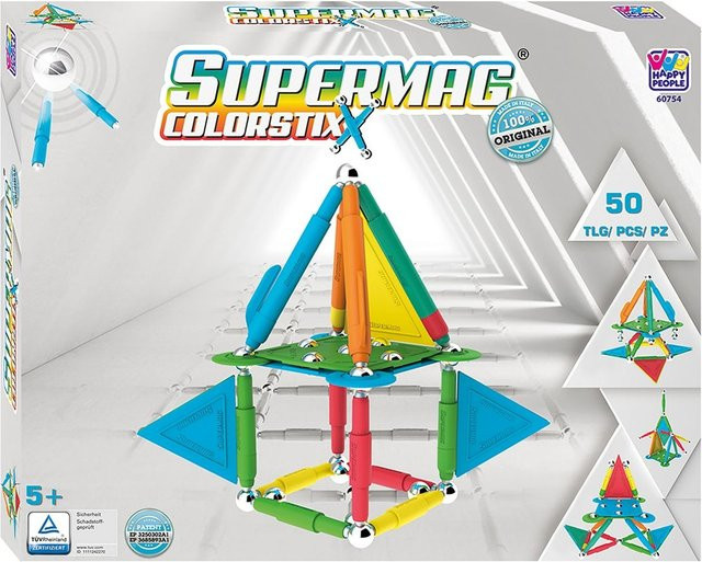 Supermag ColorStixx, 50-teiliges Set, Bunt / Mehrfarbig, ab 5 Jahren - Bild 1