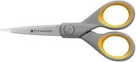 Westcott Universalschere TITAN Nitrid Bonded SUPER gerade, grau-gelb, Länge: 12,7 cm - Bild 1