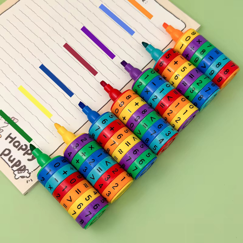 Bview Art 7er-Pack fluoreszierende Markierungsstifte in Multicolour für Kinder und Kunstzeichnungen - Bild 3