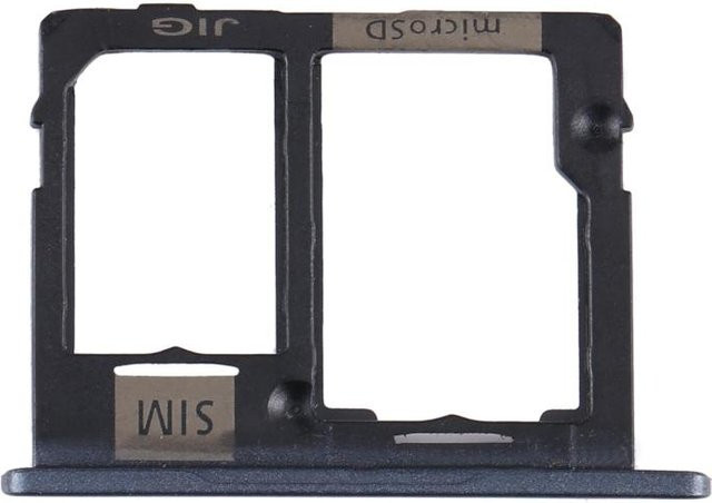 Samsung Galaxy Tab A 10.1 SIM-Kartenfach und Micro-SD-Kartenfach für Cellular-Modelle in Schwarz - Bild 1