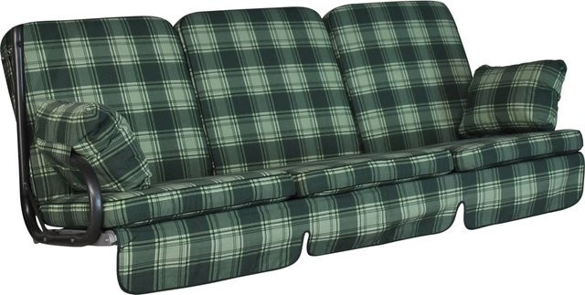 Angerer Hollywoodschaukel Auflage Star Belfast in Grün B/H/T: 180 x 180 x 3 cm - Bild 1