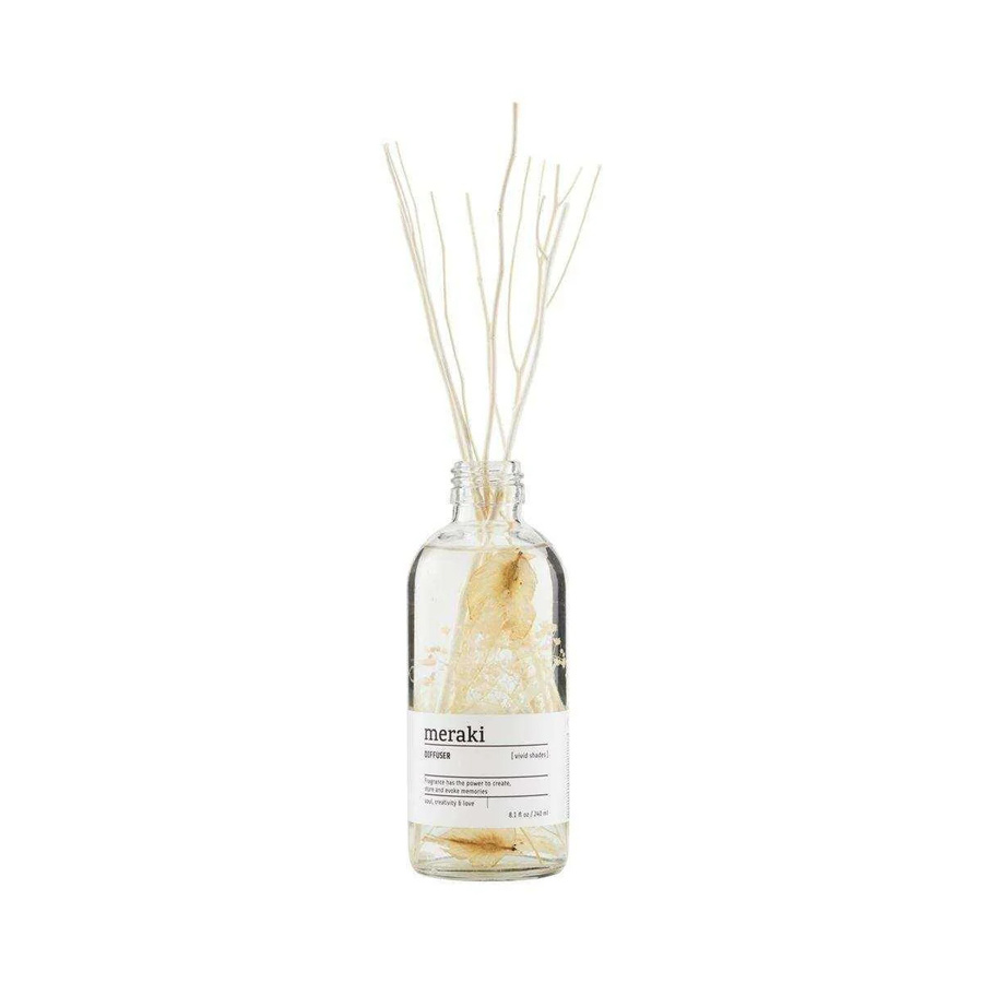 Meraki Duftstäbchen Vivid Shades Reed Diffuser Transparent - Bild 1