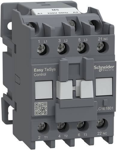 Schneider Electric LC1E1801M5 Leistungsschütz in Grau - Bild 1