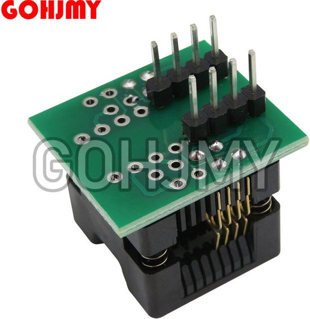 GOHJMY SOIC8 SOP8 auf DIP8 EZ Programmierer Adapter Sockel Konverter Modul 150mil - Bild 1