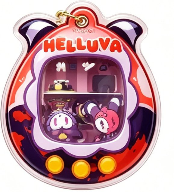 Bandai Helluva Boss Tamagotchi Schlüsselanhänger, Acryl-Ornament - Bild 1