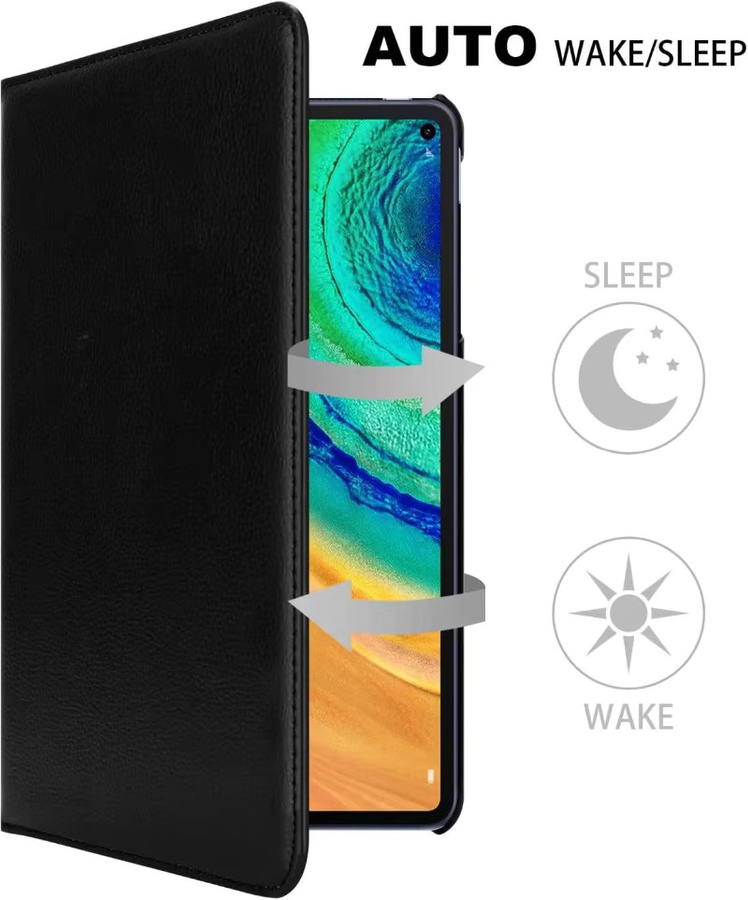 360-Grad-Schutzhülle für Huawei MatePad SE, Honor Pad X8a, X9, V8 Pro, V9, V6, V7 und Air 11.5S in Schwarz - Bild 3