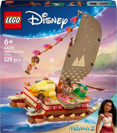 LEGO Disney Princess Vaianas Abenteuerfloß Konstruktionsspielzeug