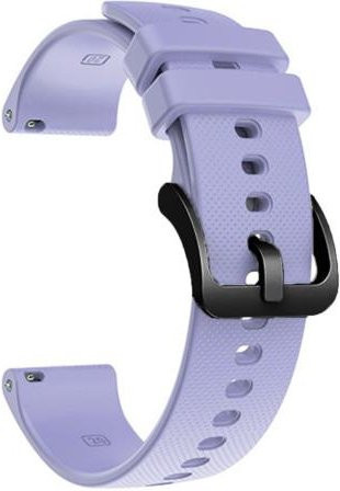 Linggo Uhrenarmband Silikon, 22 mm, licht lila, Unisex - Bild 1