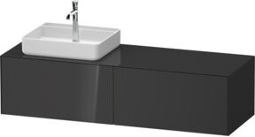 Duravit Waschtischunterschrank White Tulip in Weiß glänzend, B/T: 160 x 55 cm - Bild 1