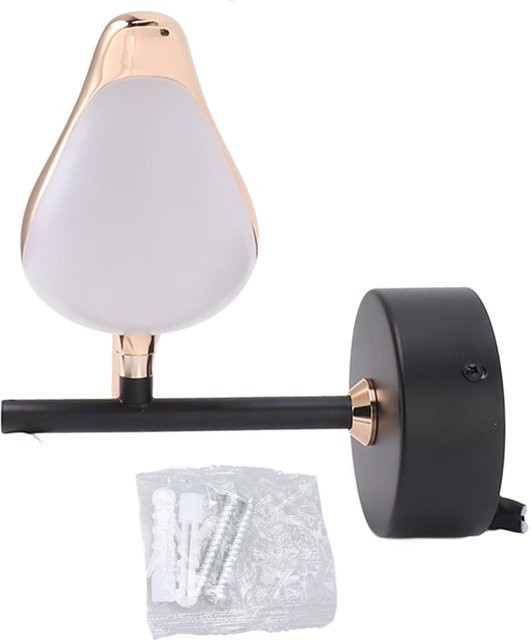 Moderne LED Wandlampe Vogel Figur aus Eisen und Aluminiumlegierung in Weiß für Schlafzimmer und Büro - Bild 1
