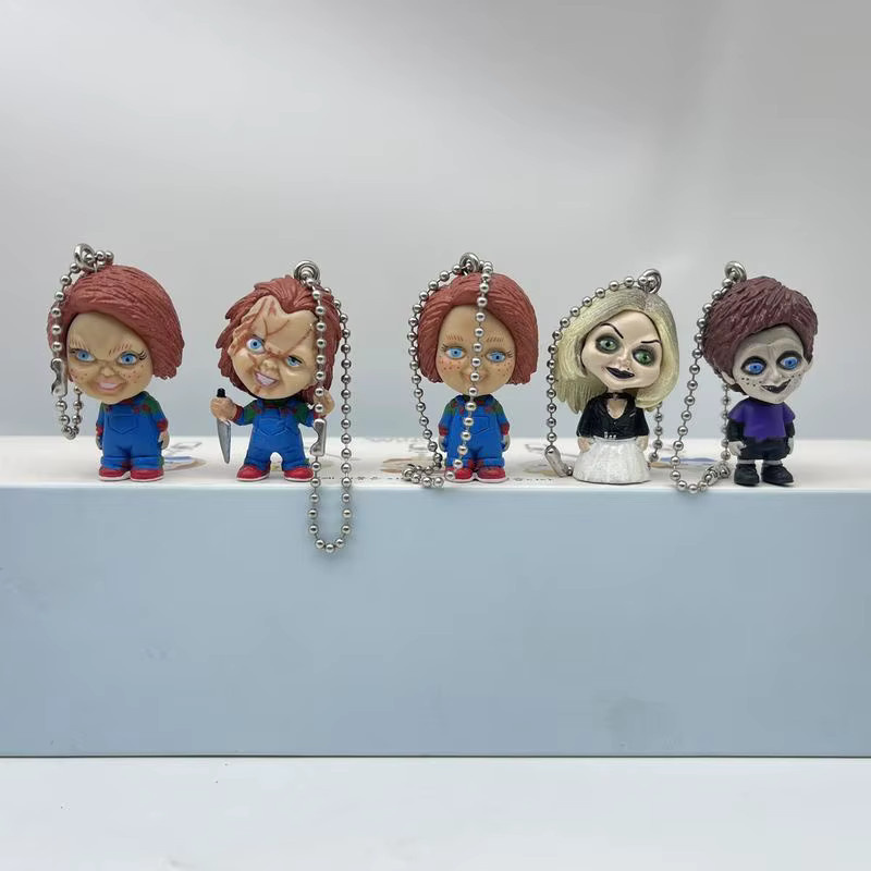 HEROCROSS Geisterpuppen Blindbox, Horror-Actionfiguren, Schlüsselanhänger - Bild 1
