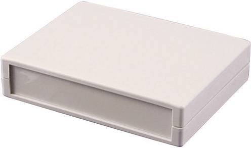Hammond Electronics RM2055L Universal-Gehäuse aus ABS-Kunststoff in Lichtgrau, B/T/H: 19,0 x 14,0 x 7,0 cm - Bild 1