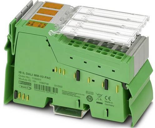 Phoenix Contact IB IL DALI MM-V2-PAC 1199811 Kommunikationsmodul, Farbe: Grün, 24 V/DC, 15 V/DC, 7.5 V/DC - Bild 1