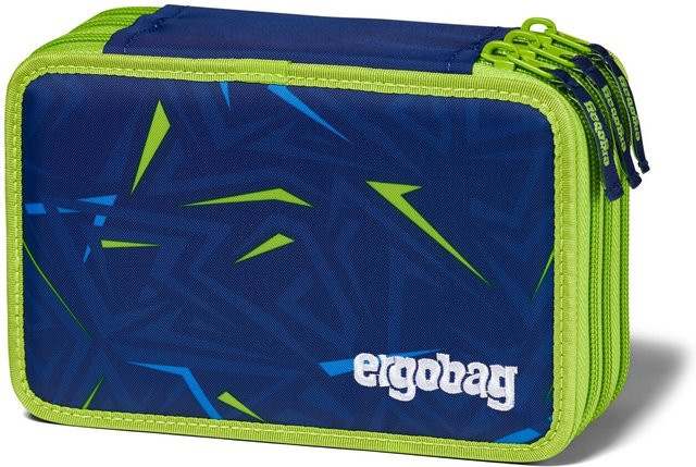 ergobag Maxi-Mäppchen SpitzenreitBär Blau mit 3 Fächern - Bild 1