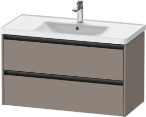 Duravit Waschtischunterschrank Ketho.2 in Basismaß mit 2 Schubladen, wandhängend, B/T: 98,4 x 45,5 cm - Bild 1