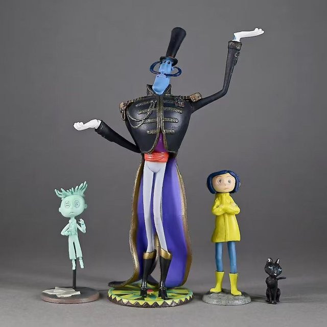 Bandai Coraline und die Geheimtür Charlie Jones Herr Jones, Action-Modell, Einzelfigur, ab 3 Jahren - Bild 1
