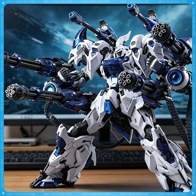 Bandai Infinite Nova Variant Lizard Polar Shark MG 1/100 Rmd Series Modellbausatz, Actionfigur, ab 14 Jahren - Bild 1