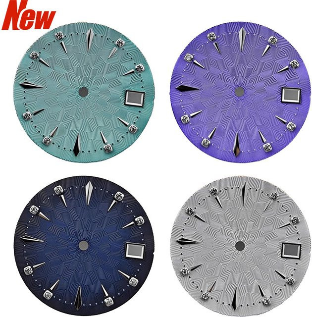 CAOWTAN Zifferblatt, 29 mm, Diamant, Unisex - Bild 1
