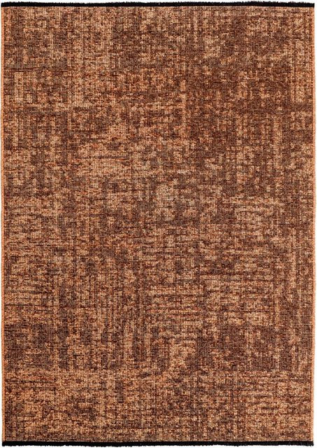 Ayyildiz Kurzflorteppich Space in Kupfer mit Vintage-Muster und Boho-Stil, B/L: 200 x 290 cm - Bild 1