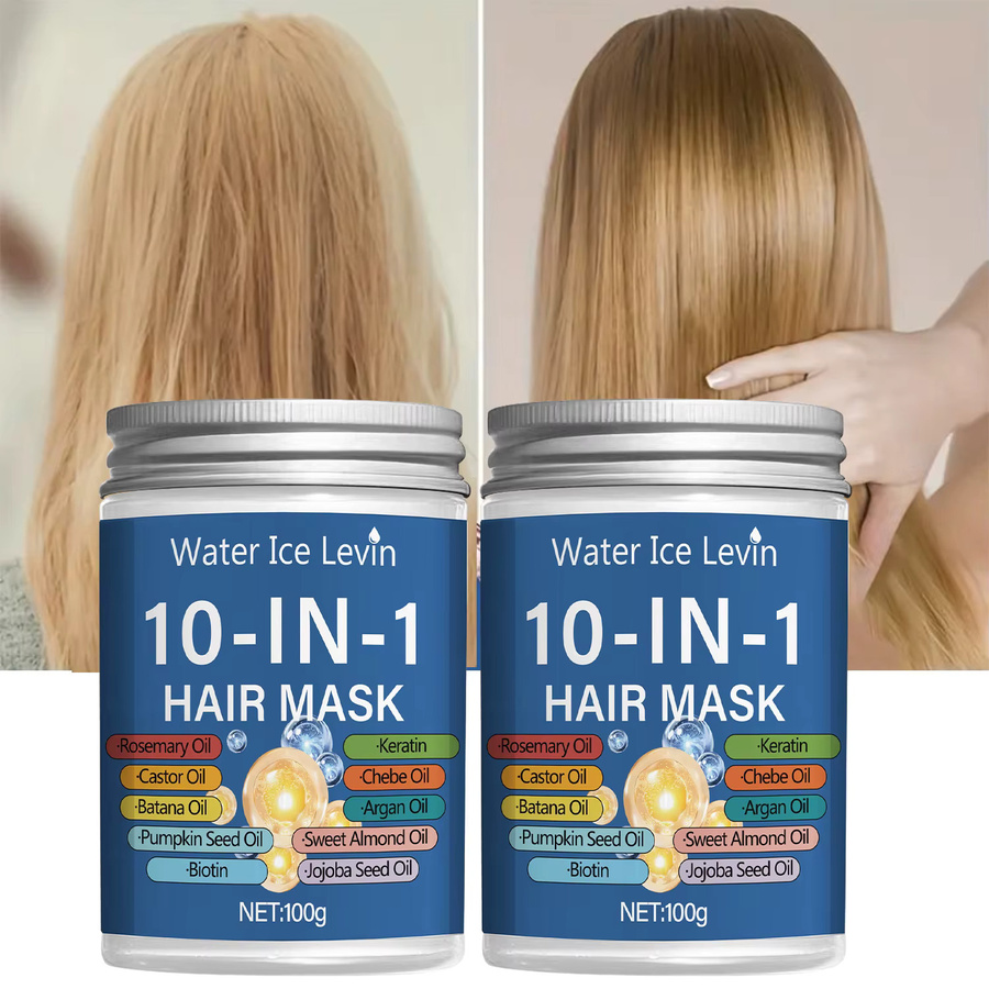 Water Ice Levin 10-in-1 Haarmaske mit Keratin, Unisex - Bild 3