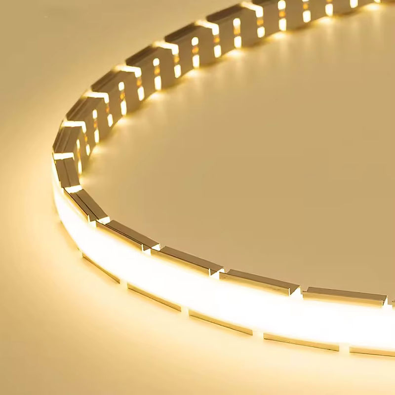 Biegsames LED-Aluminiumprofil mit Silikonabdeckung in Silber für lineare Decken- und Gangbeleuchtung - Bild 2