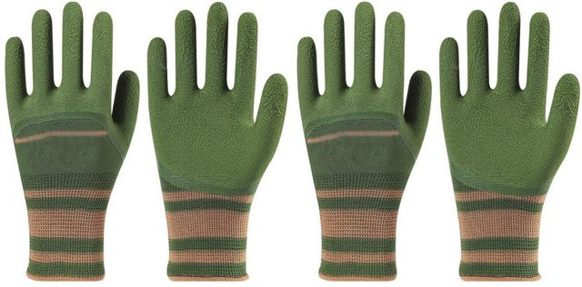 MGB Gartenhandschuhe Dornenfest in Grün für Rosen, Kakteen und Brombeeren (2 Paar) - Bild 1