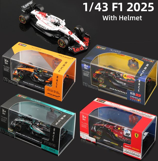 Bburago McLaren F1-Modell, Rennwagen, 1:43, Metall, ab 14 Jahren - Bild 1