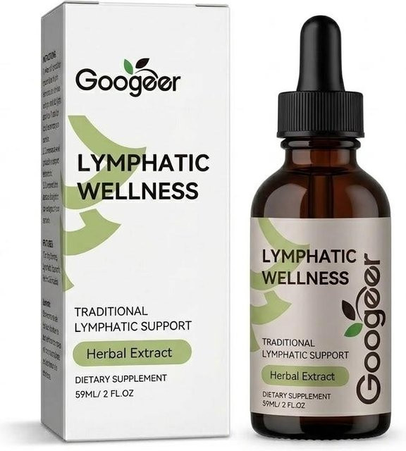 Googeer Lymphatische Wellness Flüssigkeitstropfen, 59 ml, Unisex - Bild 1
