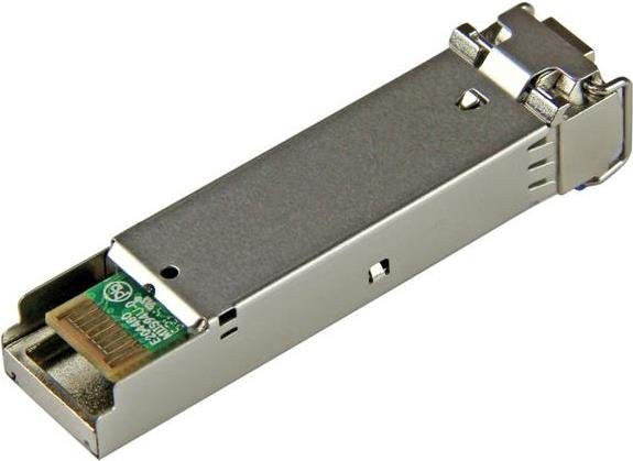StarTech.com Gigabit SFP Transceiver Modul 1000BASE-LX, LC Single-Mode, 1310 nm, bis zu 10 km, Farbe: Silber - Bild 1
