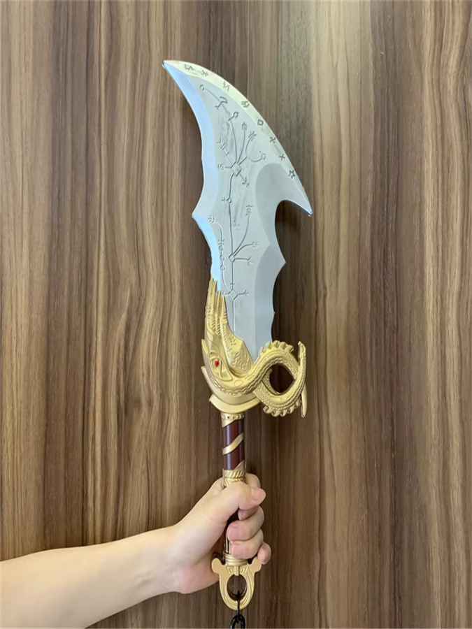 LeiNingYuan God of War Silver Chaos Blade, Rollenspiel Waffe, Grau - Bild 2