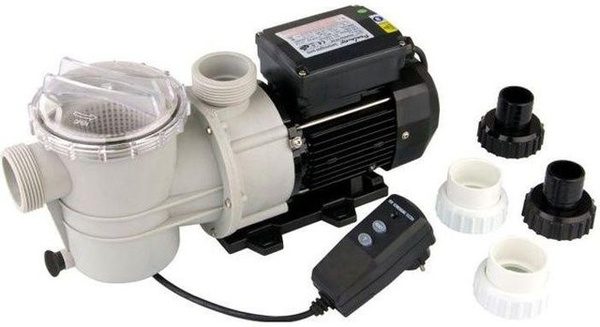 Ubbink Poolmax TP35 Filterpumpe für Schwimmbäder mit 0,35 PS und 5400 l/h Durchflussleistung