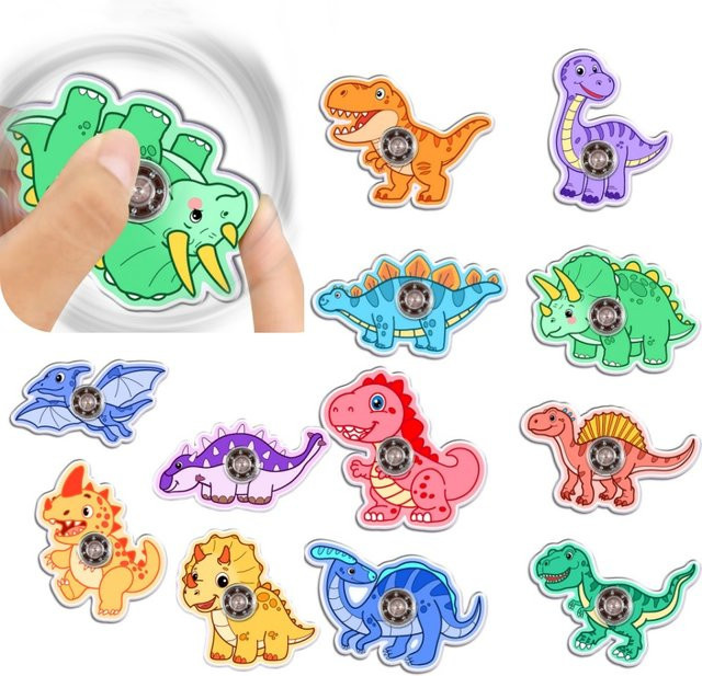 Meade Cartoon-Dinosaurier Fidget Spinner, Fingerspielzeug - Bild 1