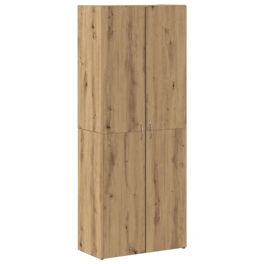 vidaXL Büroschrank Artisan-Eiche in Braun aus Holzwerkstoff, B/T/H: 70 x 32 x 77,5 cm - Bild 2